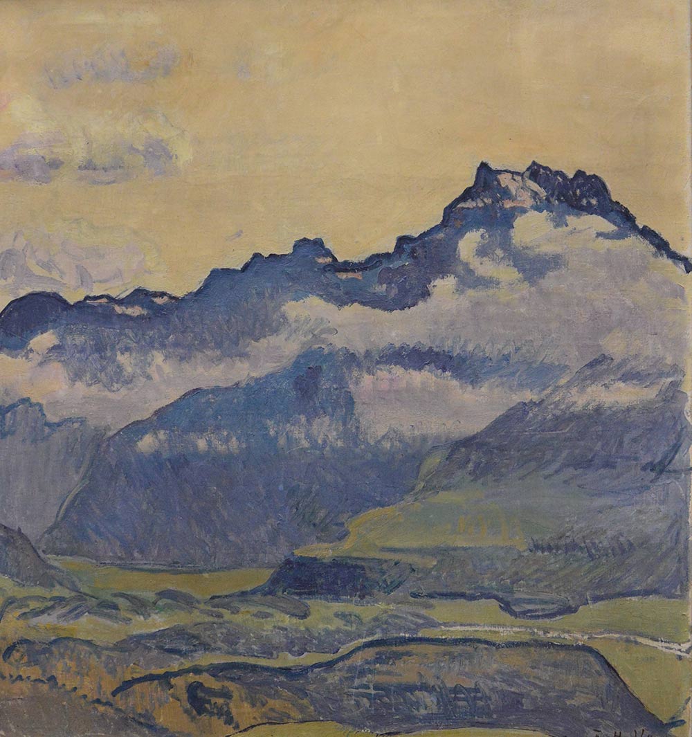 "Dents du Midi", 1912. Collection privée