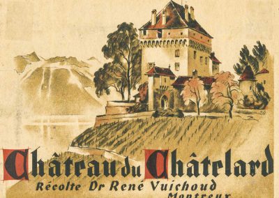 Etiquette, Château du Châtelard
