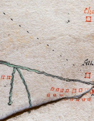 1772. PLA 500_0_0_3. Plan géométrique (soit une carte) de la montagne de Salanfe dans la vallée de Salanfe
