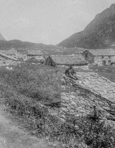 Salanfe. Fonds privé, Jeanine Py. Excursion dans les Alpes (1891-1920). Source : Section des Diablerets du Club Alpin Suisse